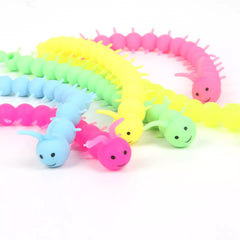 Wiggly Worm Stretchy String Fidget Toy - Perfect for Stress Relief and Focus