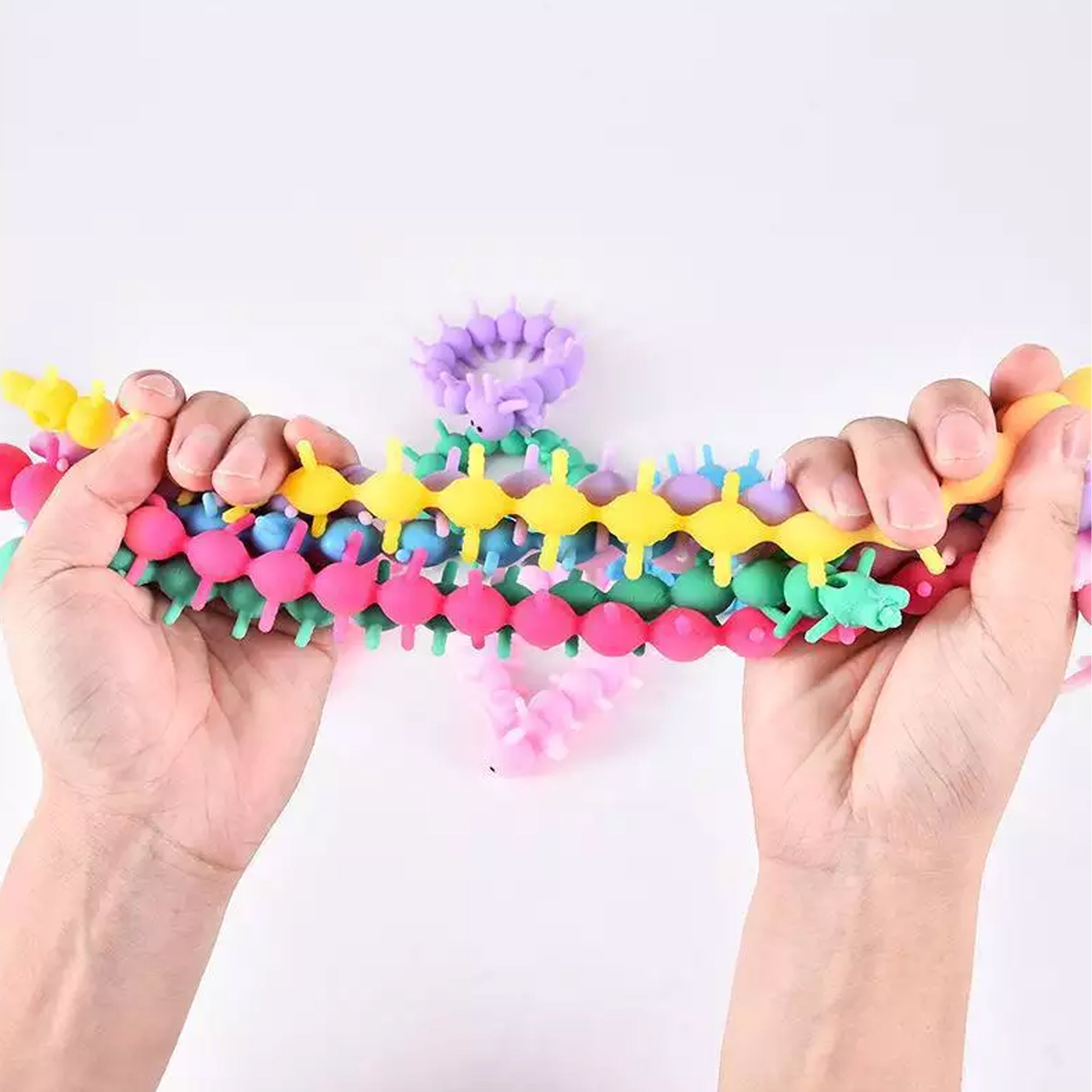 Wiggly Worm Stretchy String Fidget Toy - Perfect for Stress Relief and Focus