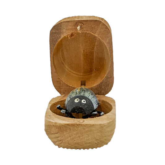 Wooden Bug Box Keychain