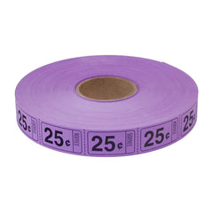 Purple Ticket Roll In Bulk