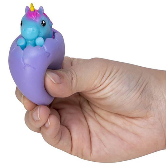Squeezy Peek Hatchers Unicorn Kids Toy