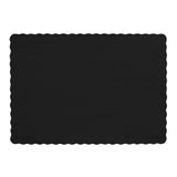 Wholesale Placemat - Black Paper 10" x 14"