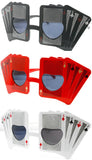 Wholesale ROYAL FLUSH CARDS PARTY GLASSES (Sold by the piece or dozen )