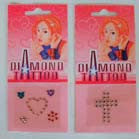 Buy STICK ON DIAMOND JEWEL TATTOO'S (Sold by the dozen) -* CLOSEOUT ONLY 25 CENTS EABulk Price