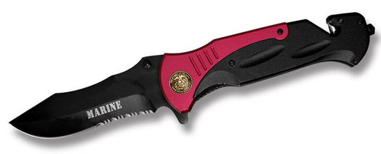 Buy JUMBO SIZE 11 INCH US MARINES FOLDING KNIFE Bulk Price