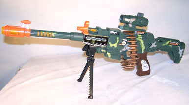 Buy LIGHT UP MACHINE GUN WITH SOUND AND MOVING BULLETSBulk Price