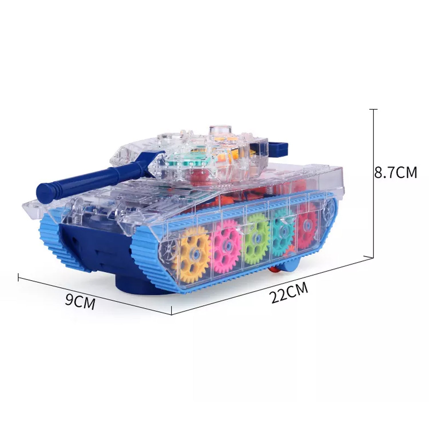 Musical Gear Tank Toy for Kids