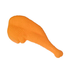 Dog Chicken Drumstick Shape Teeth Cleaning Toy - Perfect for Dog Chew Toys