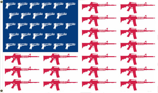Buy AMERICAN GUNS / RIFLE 2ND AMENDMENT3 X 5 FLAG Bulk Price