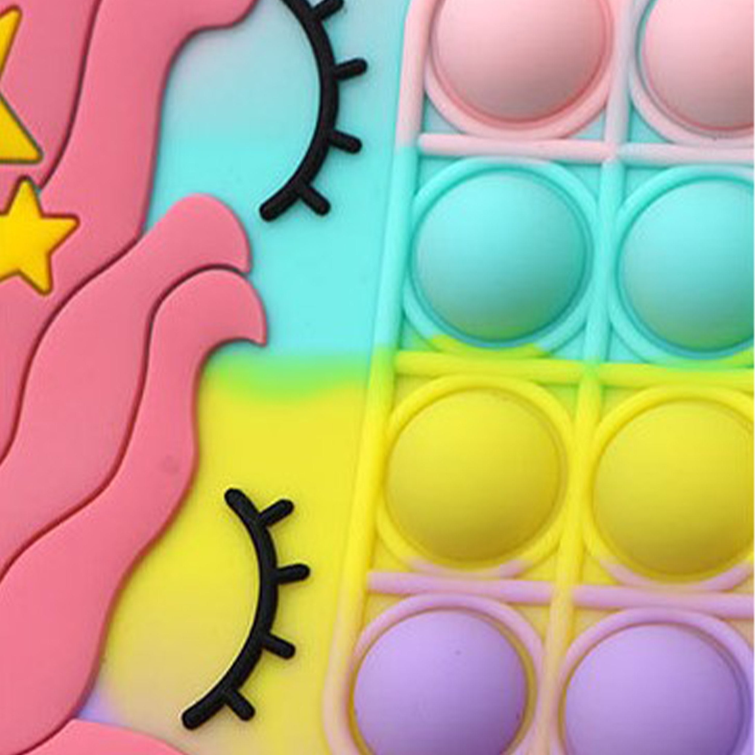 Unicorn Pop It Fidget Hand Bag