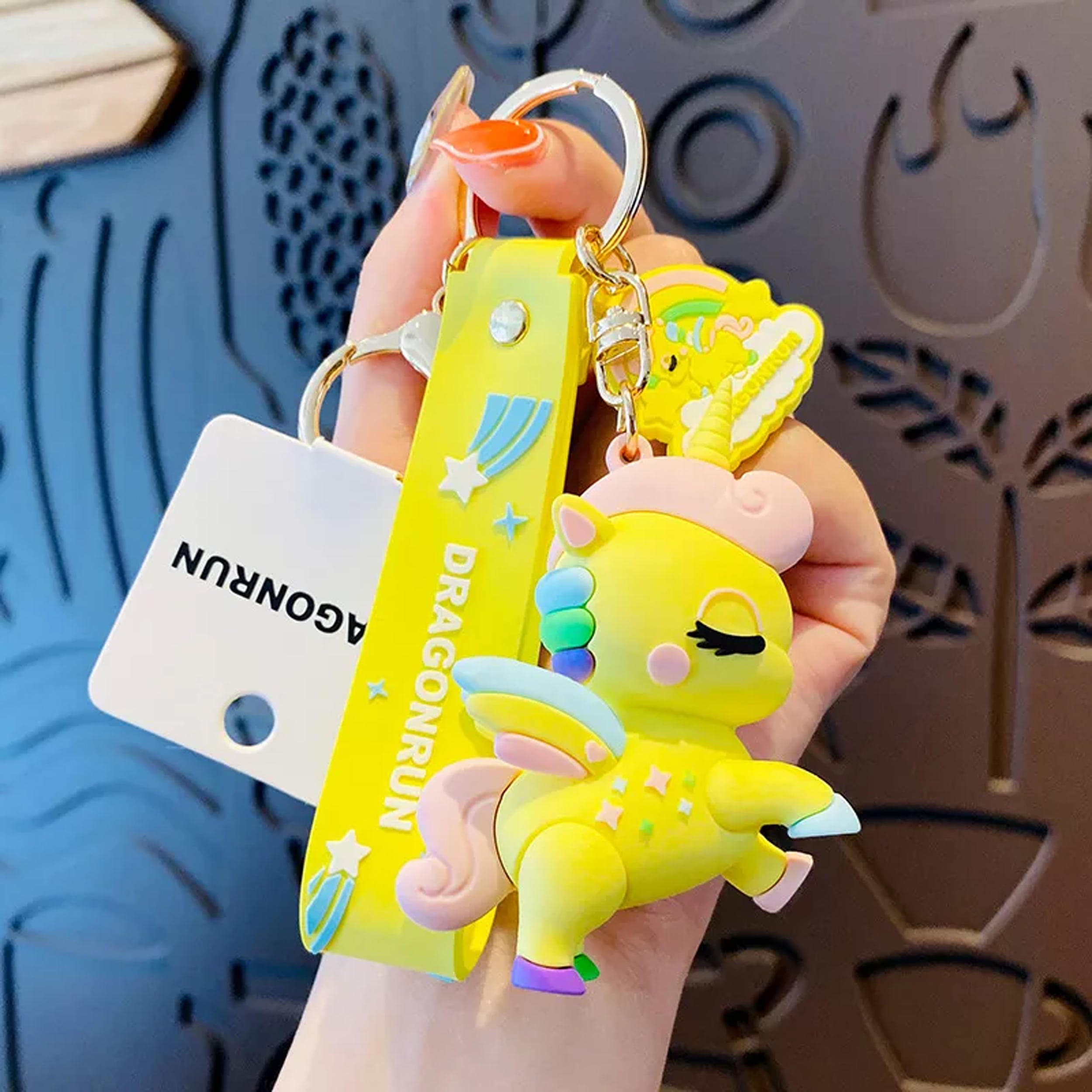 Magical Unicorn Keychain for Kids