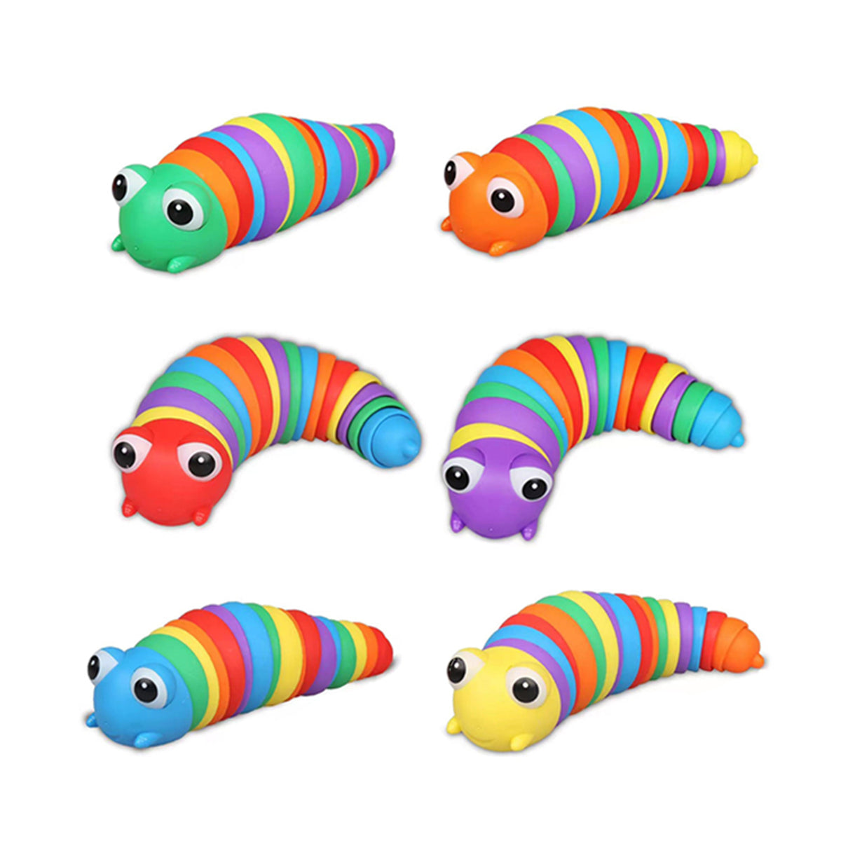 Slug Fidgit Articulated Slug Fidget Toy Unique Sensory Relaxation Aid