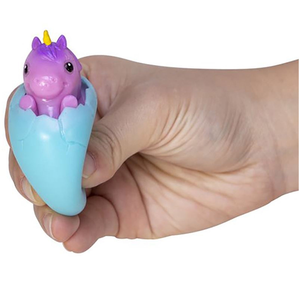 Squeezy Peek Hatchers Unicorn Kids Toy