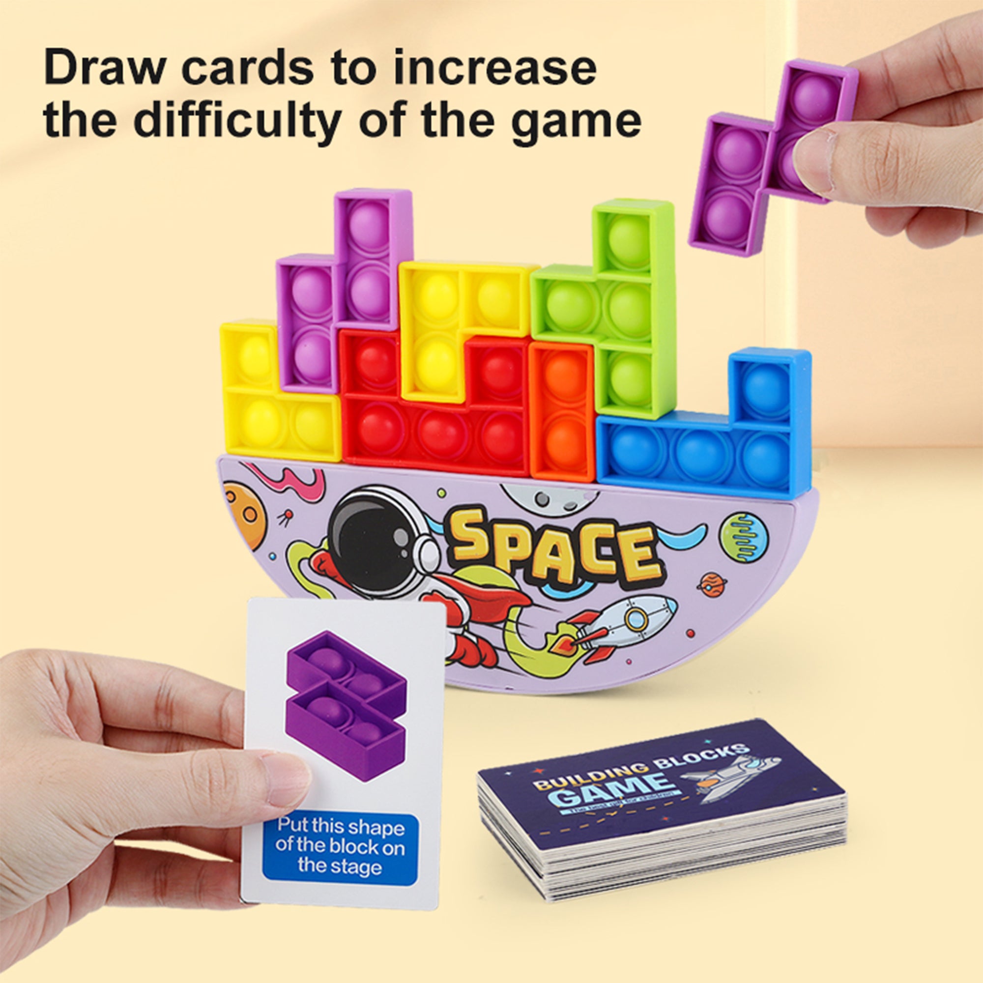 Pop Game Fidget Toy Montessori Toys Jigsaw Puzzles