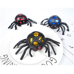 Black Spider Water beads filled squishy Fidget Toys