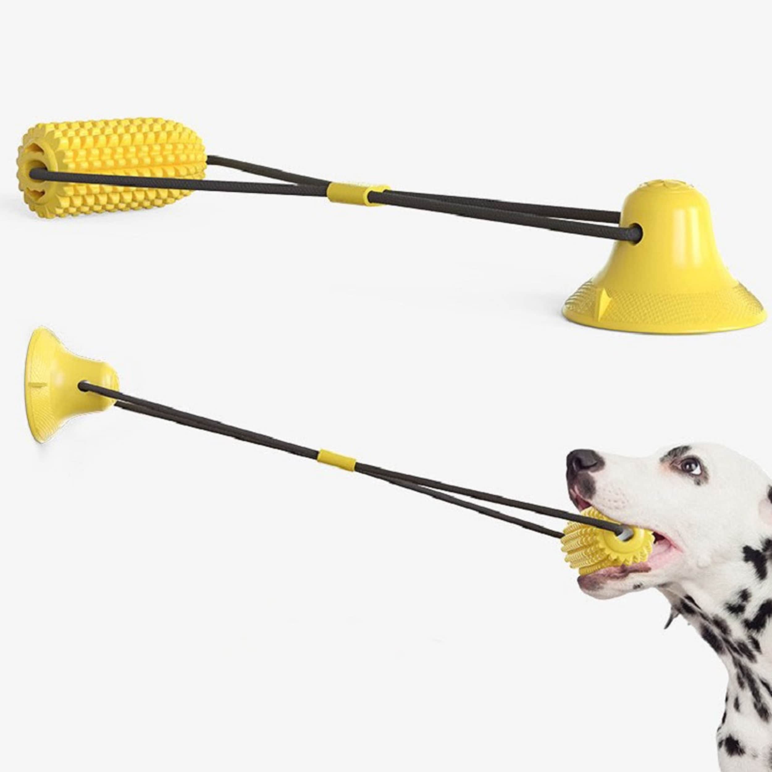 Yellow Vacuum Suction Cup For Dogs
