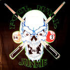Buy POLL HALL JUNKIE SKULL CLOTH 45 INCH WALL BANNER -* CLOSEOUT $2.50EABulk Price