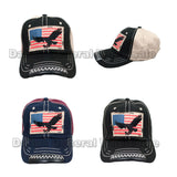 USA Flag Eagle Trucker Caps Wholesale