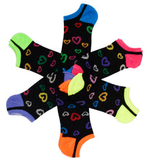 Girls Cotton Casual No Show Socks