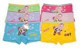 Little Girls Cotton Cute Boyshorts