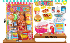 Bulk Buy Toy Hamburger Shop Play Set Wholesale