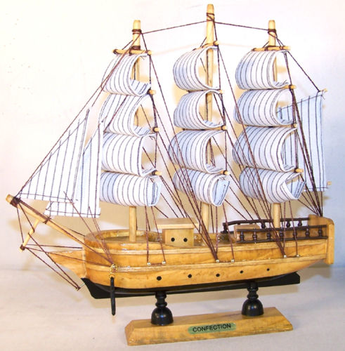 Buy LARGE WOOD 13 INCH SAIL BOATS -* CLOSEOUT NOW ONLY 7.50 EABulk Price