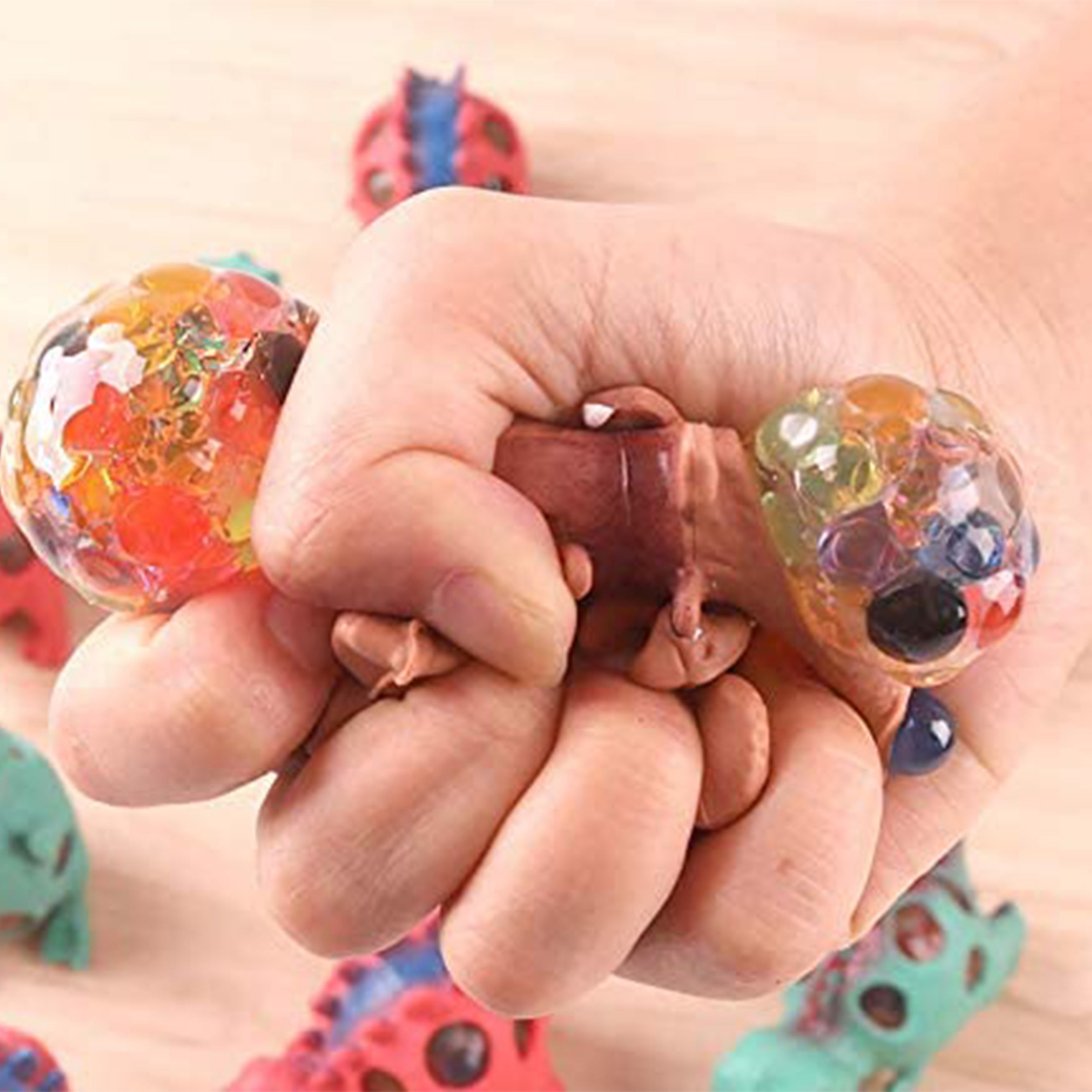 Gift Your Loved Ones The New Squeeze Dinosaur Filled With Water Beads