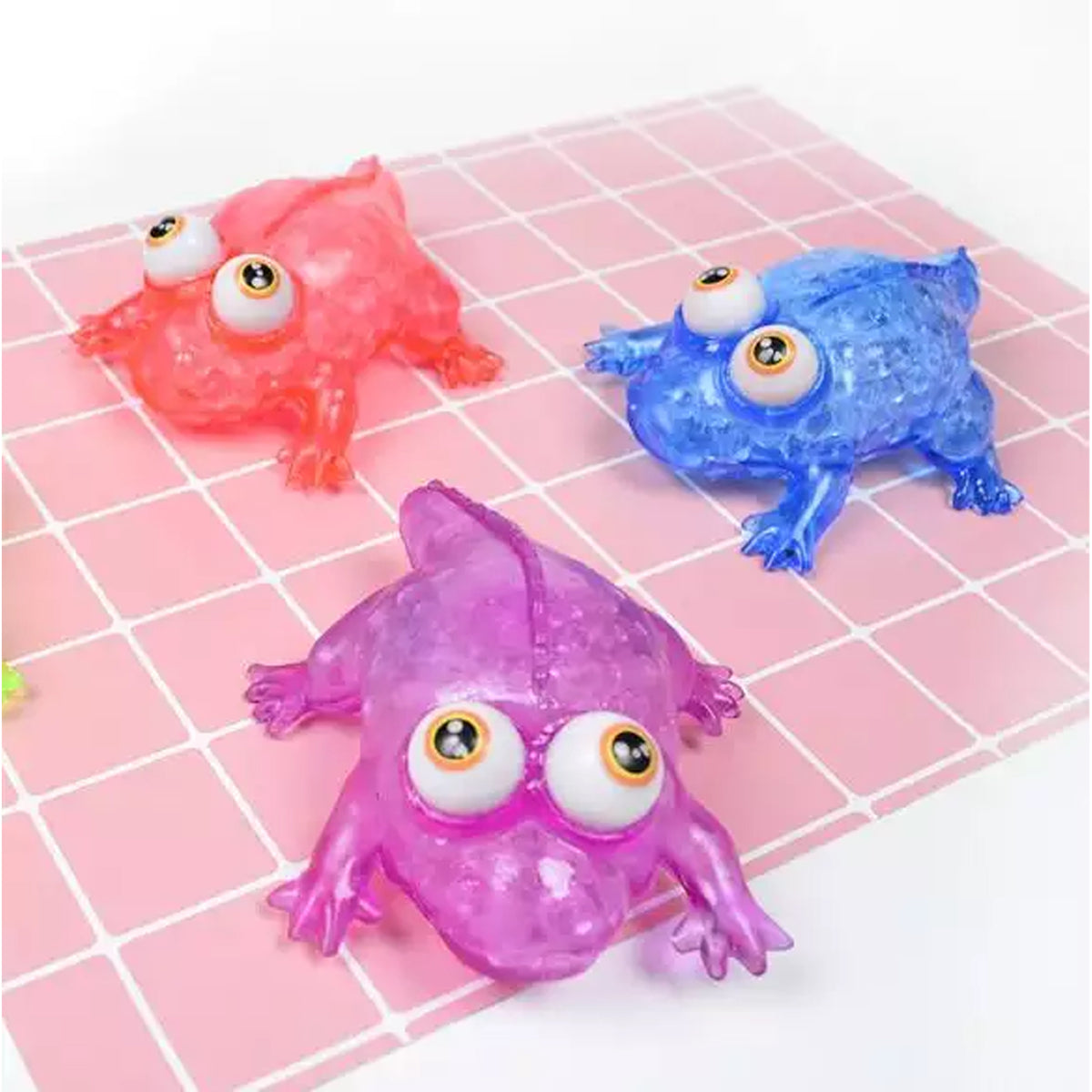 Lovely Push Bubble Sensory Toys Frog Shape Pound A Mole Quick
