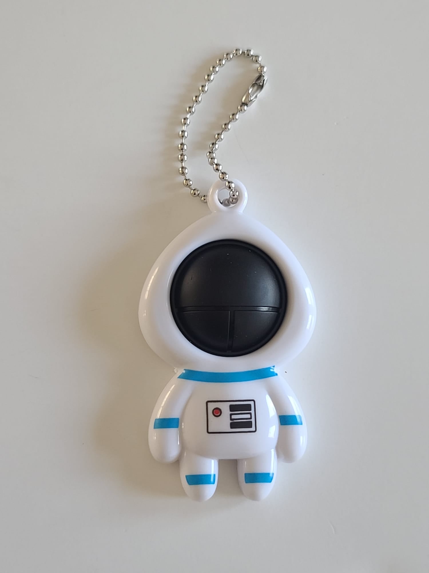 Astronaut Pop It Fidget Keychain