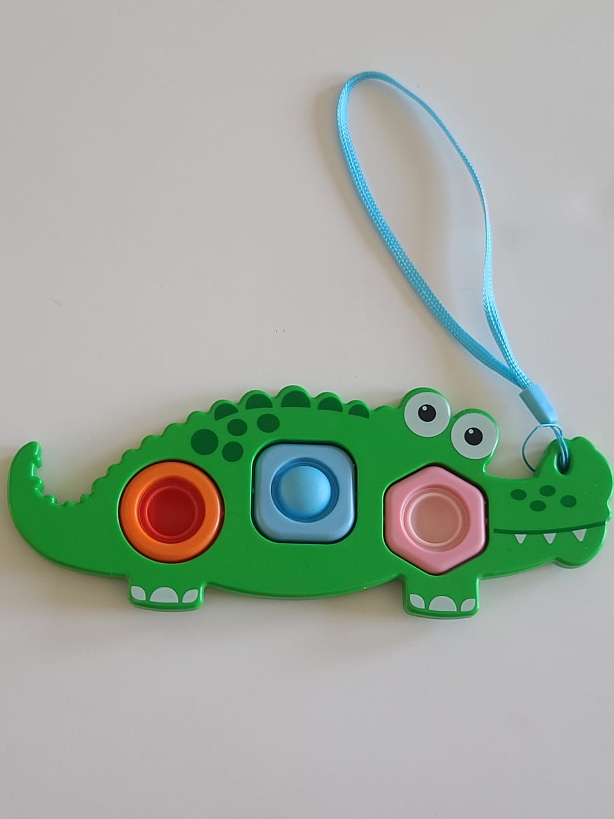Green Crocodile Flipping Pop it Fidget Toys