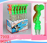 Bulk Buy Dinosaur Bubble Wands Wholesale