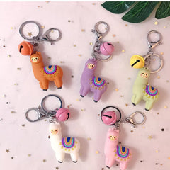 Wholesale Lama Keychain With Bell - Adorable and Practical Accessory