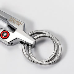 Wholesale Metal Keychain With Double Rings