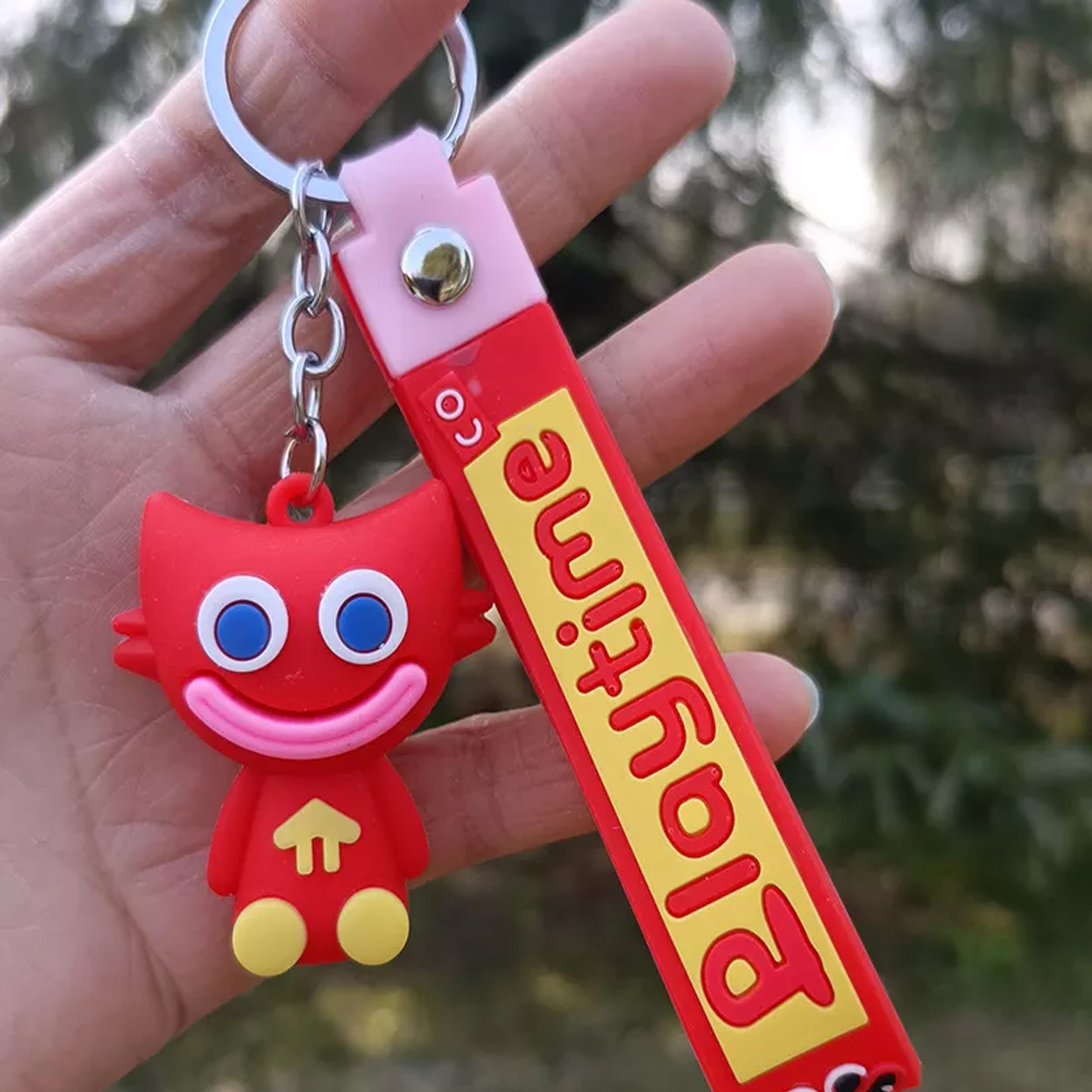  Monster Smiley Keychains Front image