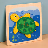 Jigsaw Wood Puzzles Set For Toddlers