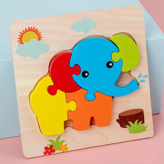 Ocean Friends Wooden Jigsaw Puzzle for Kids - Assorted