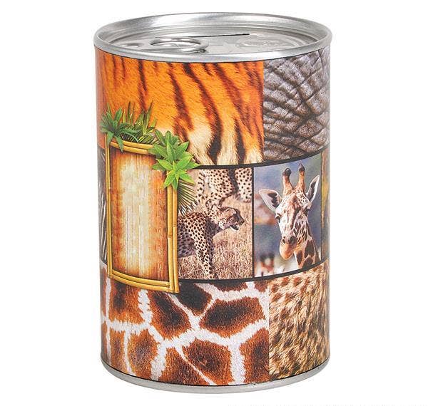 Buy TIN CAN BANK SAFARI in Bulk