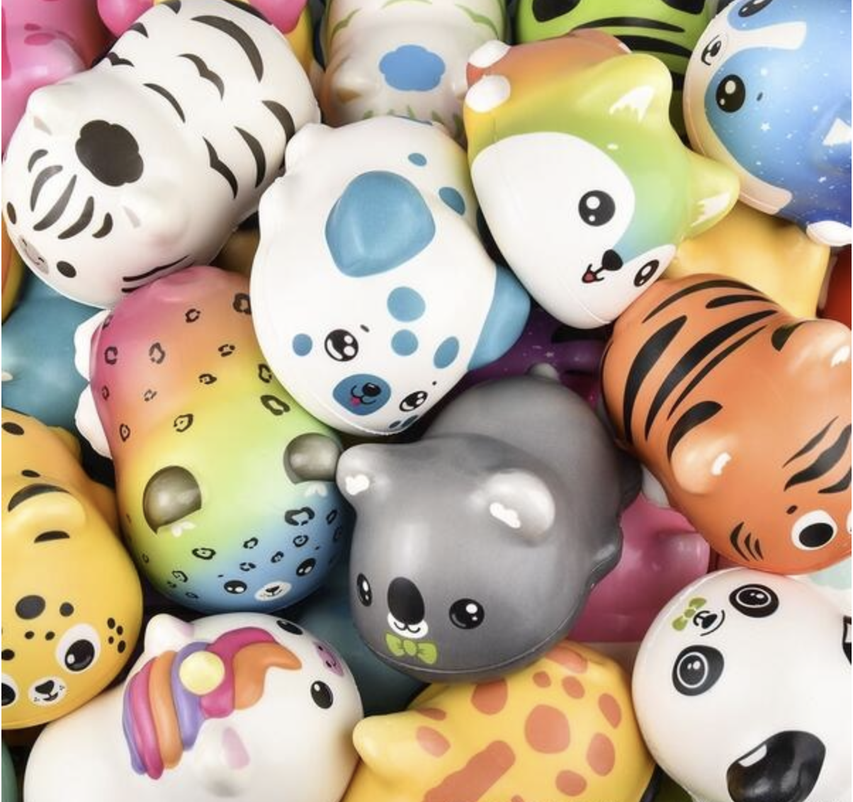 Buy LARGE LAYING SQUISH MIX 6.25"   72 PCS/CASE in Bulk