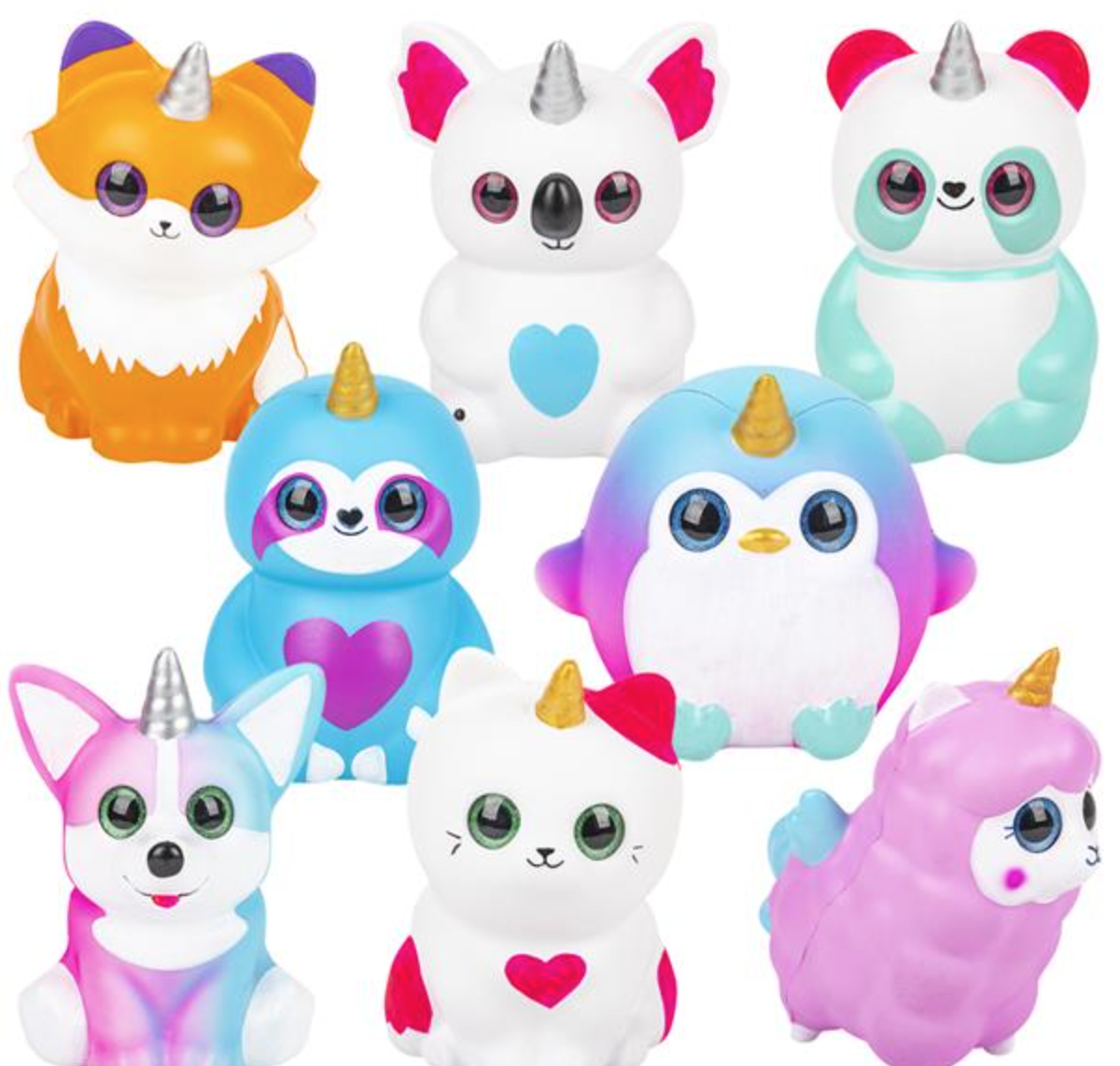 Buy JUMBO MYSTICAL SQUISH SPARKLE EYE MIX 9"-10" 12PC/CASE in Bulk