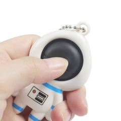 Astronaut Pop It Fidget Keychain