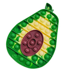 Avocado pop it fidget toys