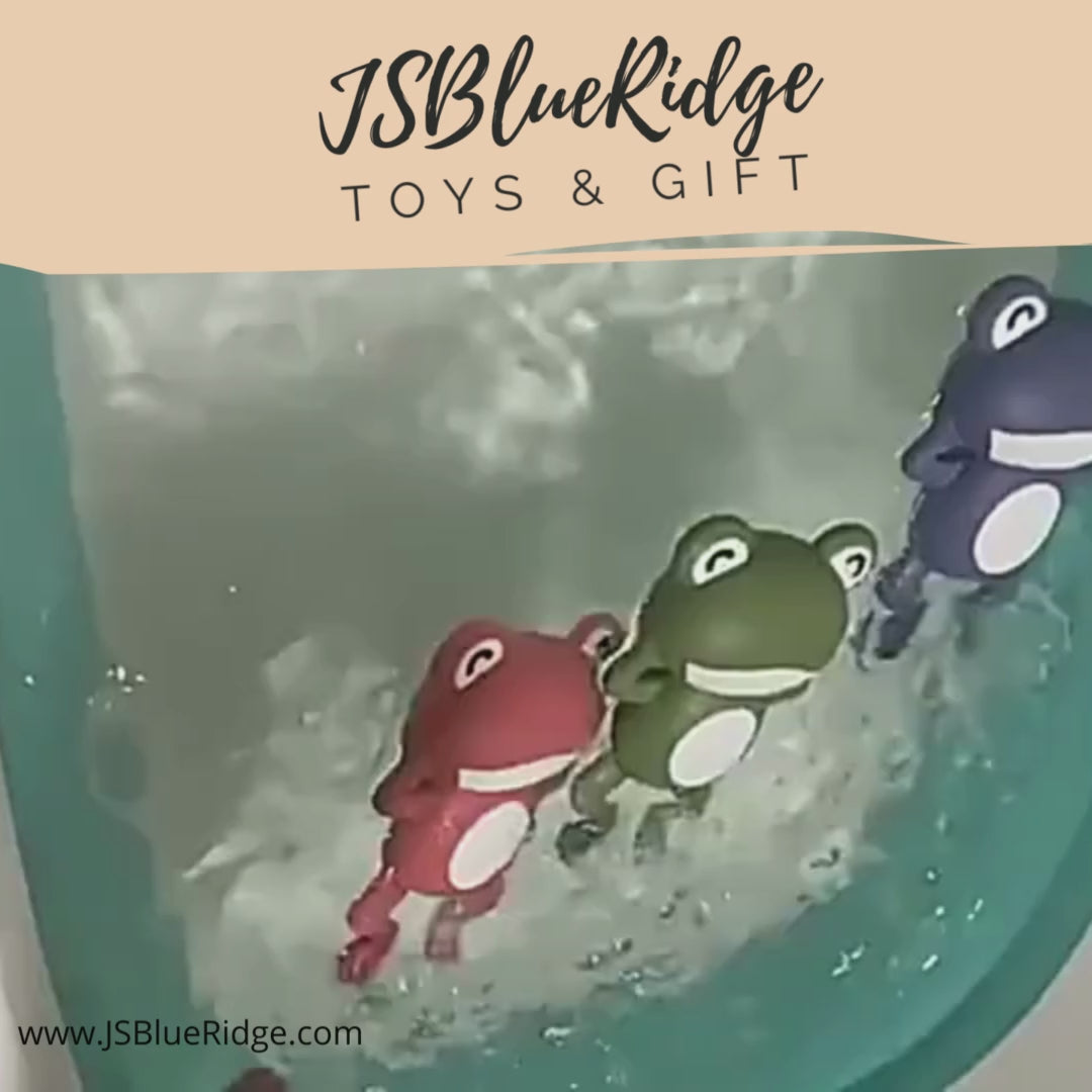 Video Of Swimming Frog Bath Toy