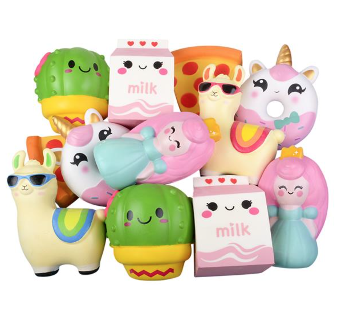 Buy JUMBO SQUISH MIX 3 9-12" (12PC/CASE) in Bulk
