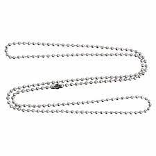 Buy DELUXE STAINLESS STEEL BALL CHAIN SILVER NECKLACE ( sold by the piece or dozenBulk Price
