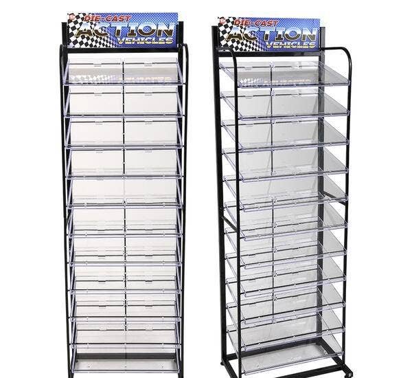 Buy METAL DISPLAY RACK 56" FOR DIE CAST CARS in Bulk