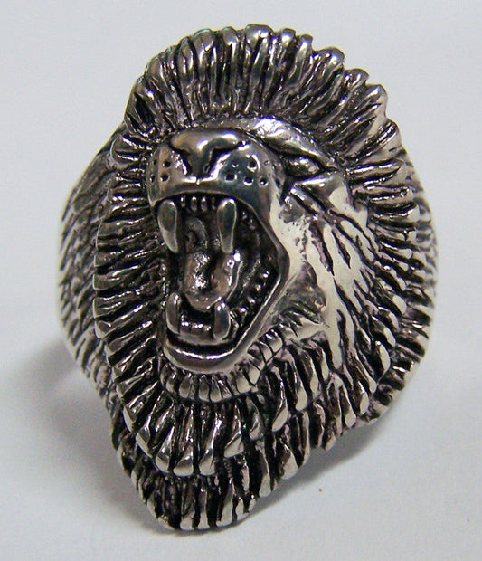 Buy ROARING LION BIKER RINGBulk Price