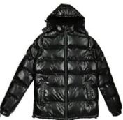 Buy MEN'S SHINY PUFFER JACKET WITH SHERPA LINING