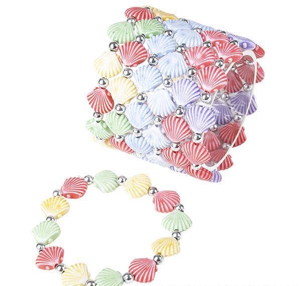 Buy FAUX SHELL BEAD BRACELET in Bulk