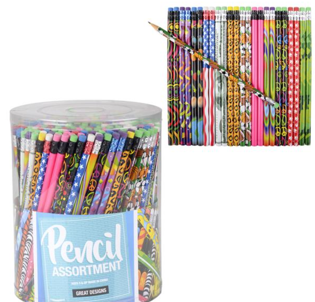 Buy PENCILS IN CANISTER (288PCS/CAN) in Bulk