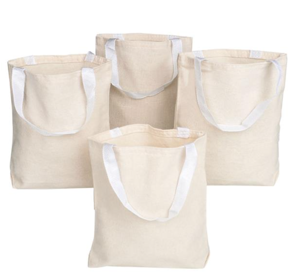 Buy CANVAS TOTE BAG 8.75" in Bulk